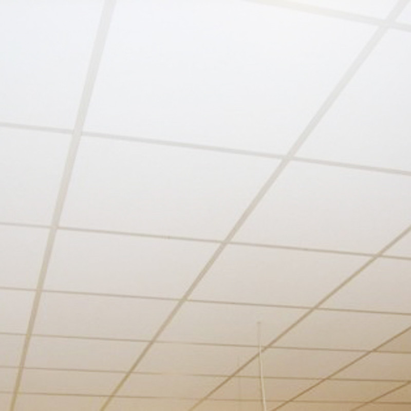  Dalle  de faux  plafond  PVC BLANC 59 3x59 3x0 8 cm